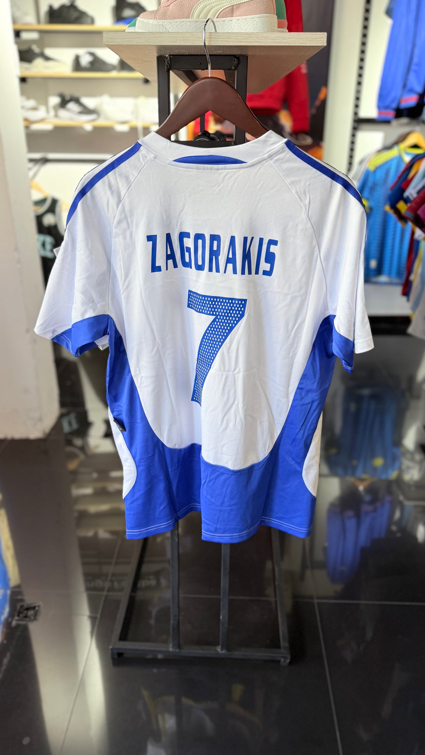 CAMISETA Grecia 2004 Retro ZAGORAKIS
