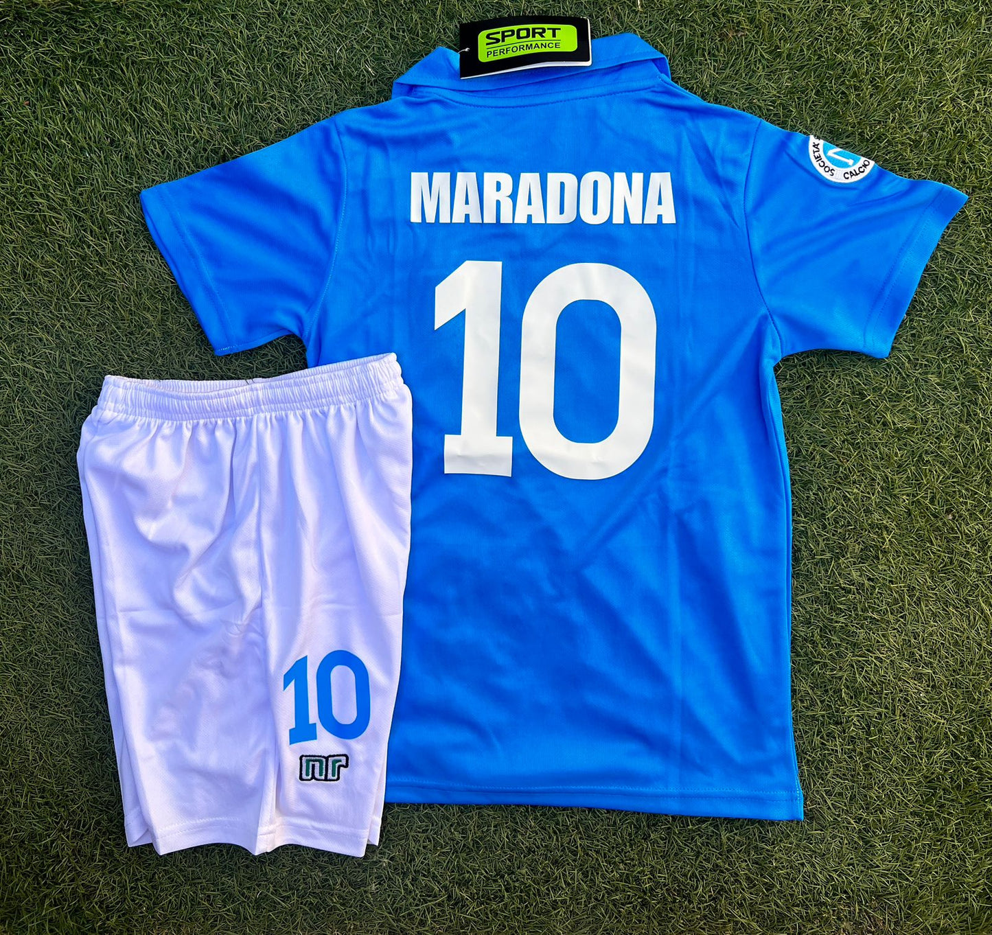 Conjunto Napoli 87/88 - Maradona - Niños