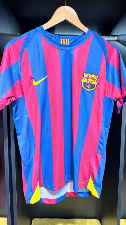CAMISETA FC Barcelona Retro Ronaldinho