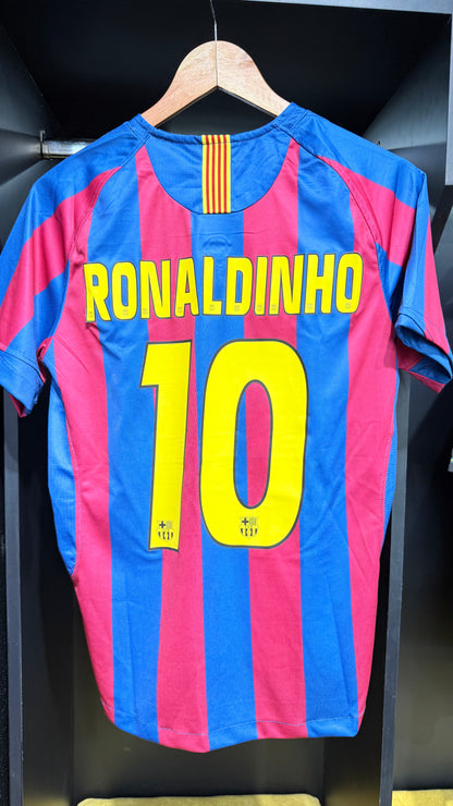 CAMISETA FC Barcelona Retro Ronaldinho