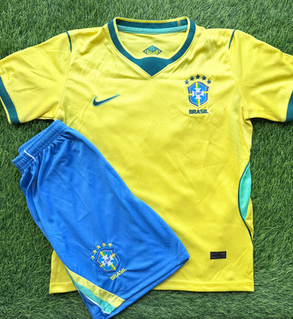 Conjunto Brasil Mundial 2026 Niños