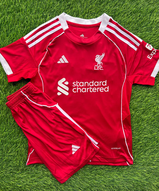 Conjunto Liverpool 25/26 - Niños