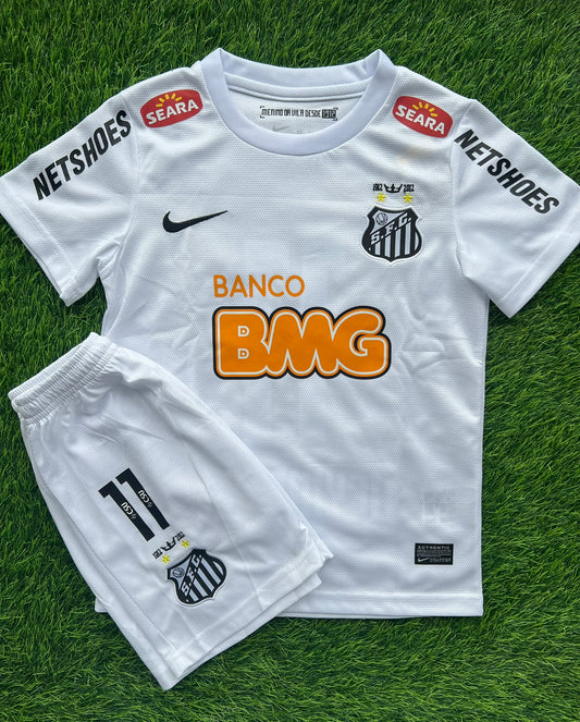 Conjunto Santos 2011 - Neymar JR - Retro - Niños