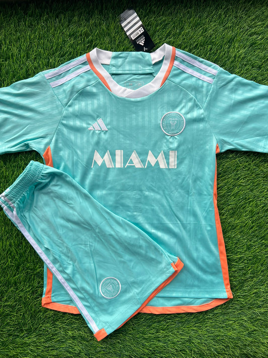 Conjunto Inter Miami 2025 - Messi - Alternativo - Niños - Oferta