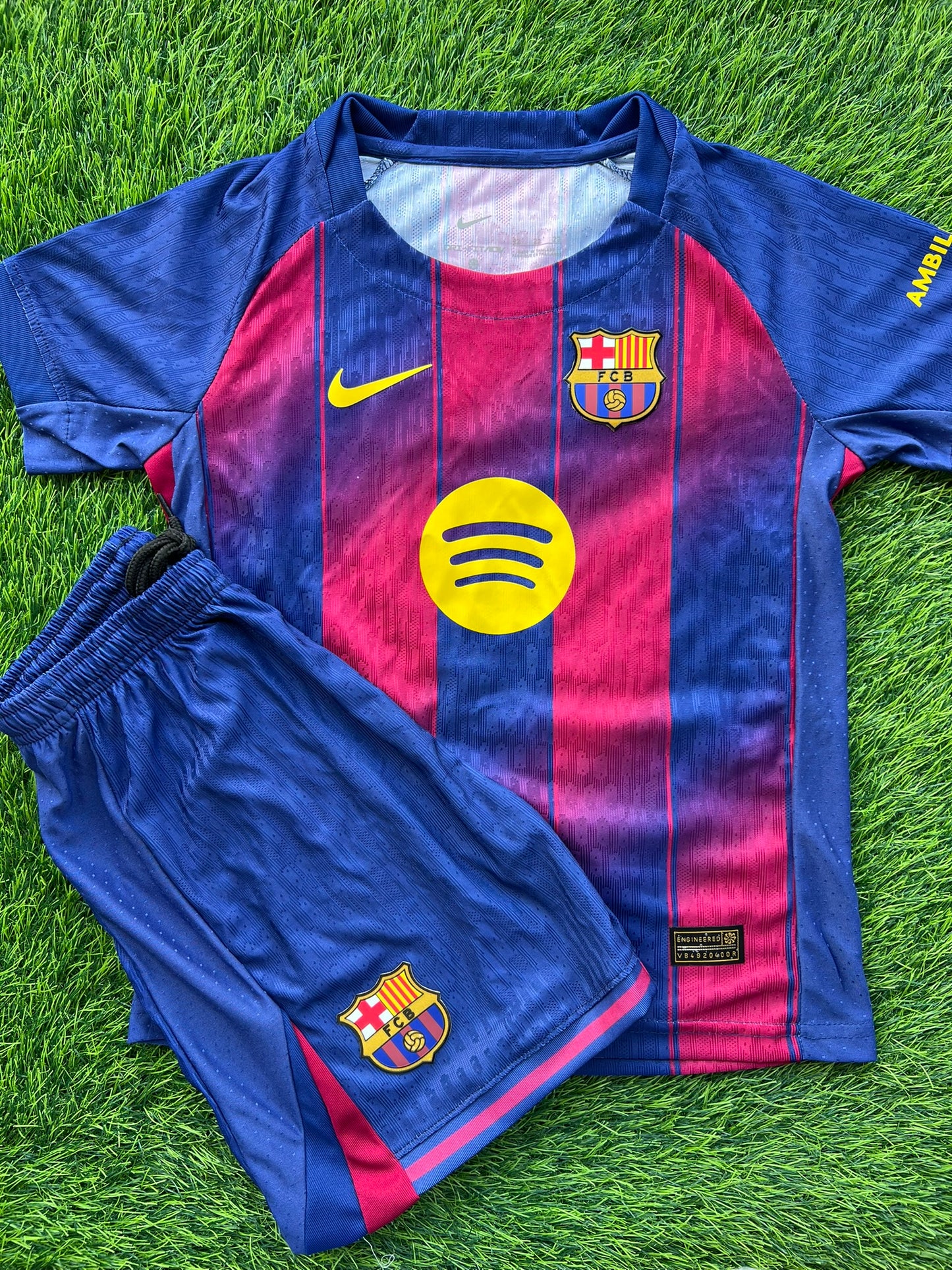 Conjunto FC Barcelona 25/26 - Version Player - Niños