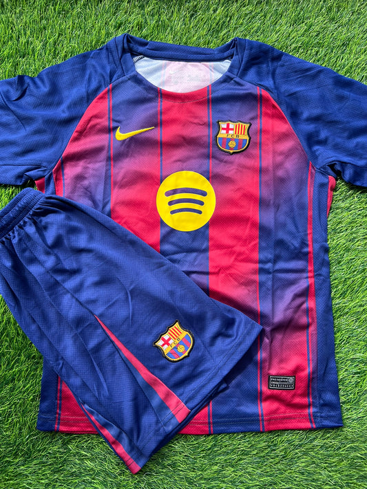 Conjunto FC Barcelona 25/26 - Niños