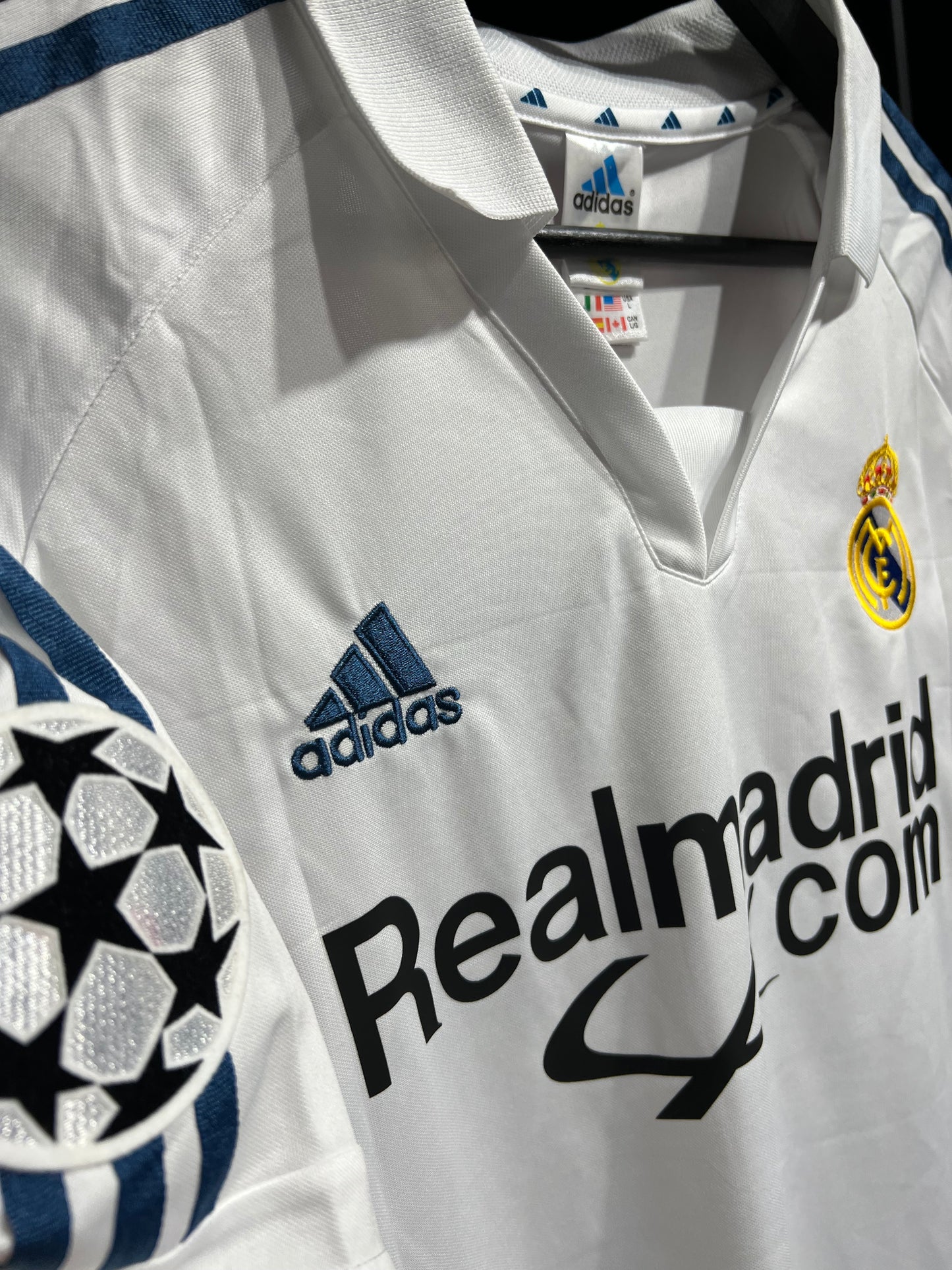CAMISETA REAL MADRID 01/02 - Zidane