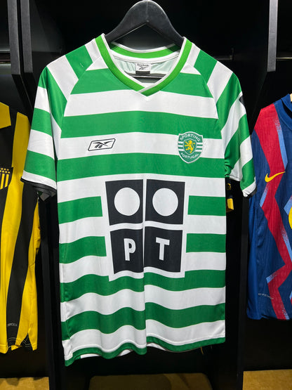CAMISETA Sporting Lisboa 02/04 - Retro
