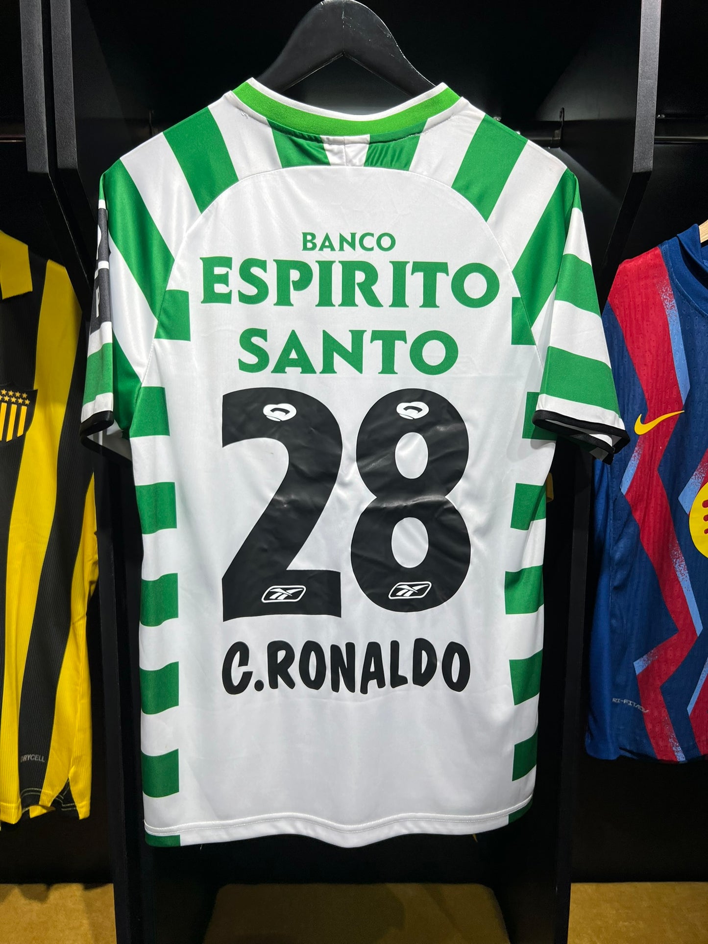 CAMISETA Sporting Lisboa 02/04 - Retro