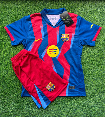 Conjunto FC Barcelona 25/26 - Supercopa - Niños