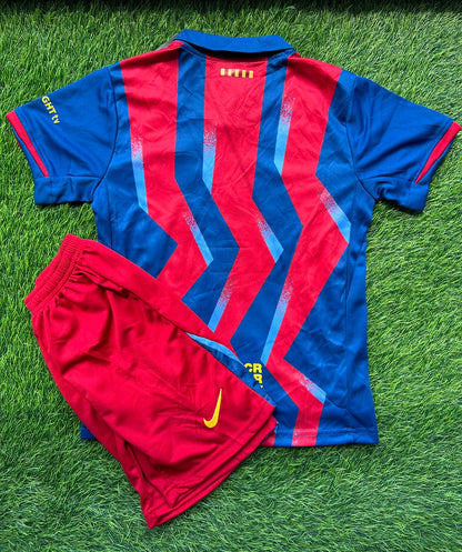 Conjunto FC Barcelona 25/26 - Supercopa - Niños