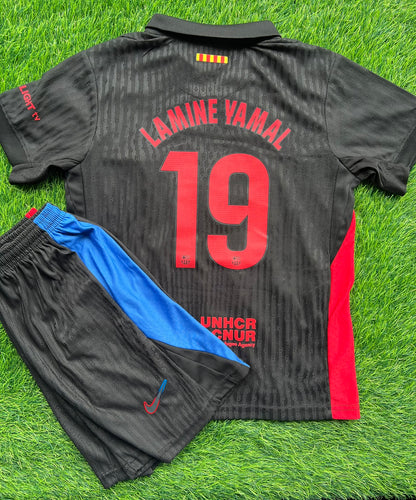 Conjunto FC Barcelona 24/25 -Visita - Version Player - Niños - Oferta