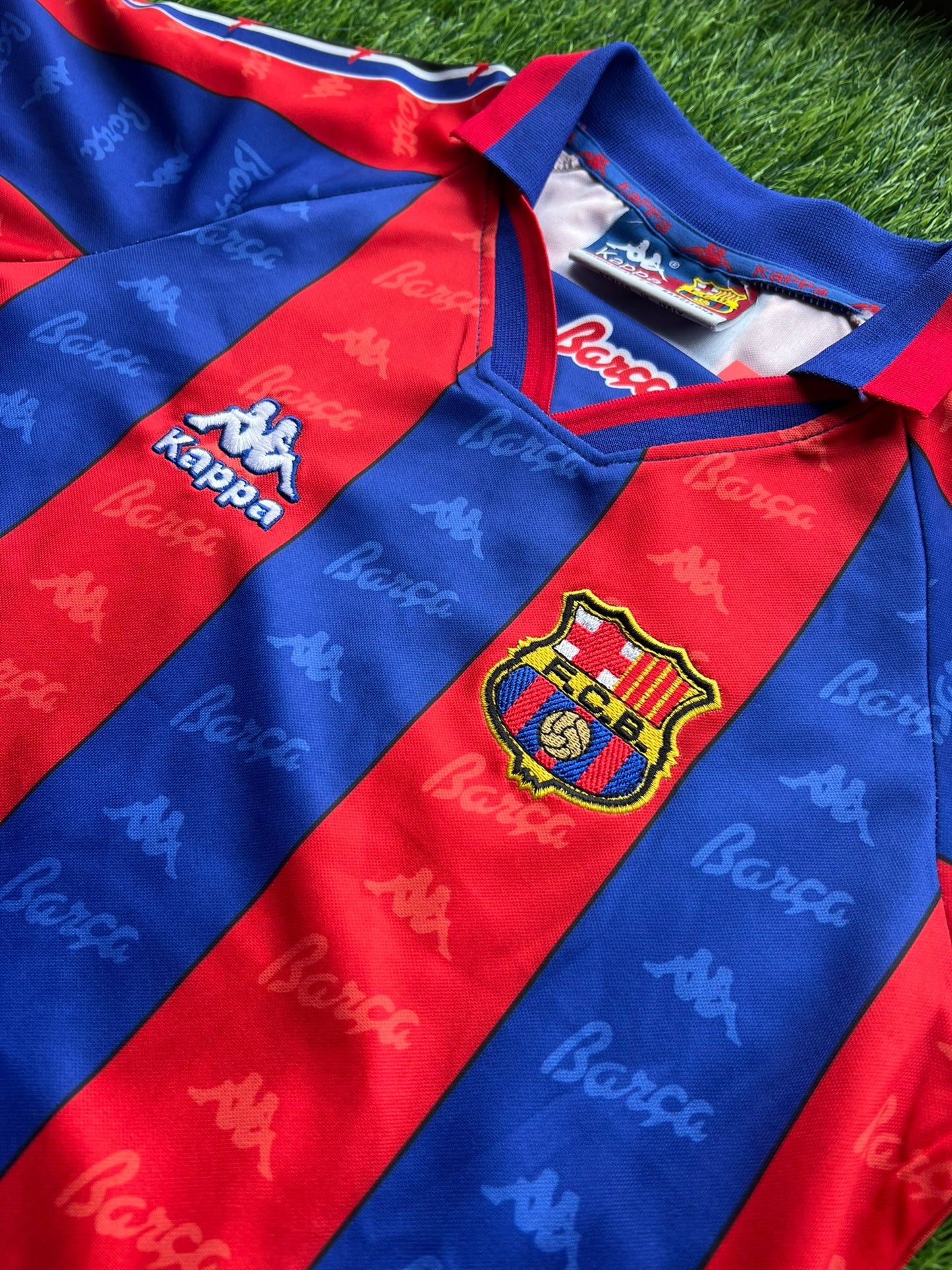 Conjunto FC Barcelona  95/97 - Retro - Niños