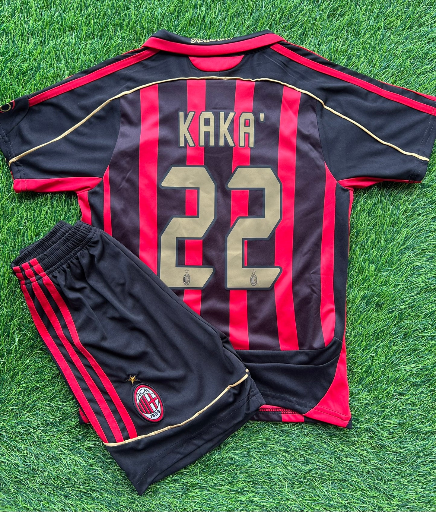 Conjunto AC Milan 2007 - Kakà - Niños - Retro