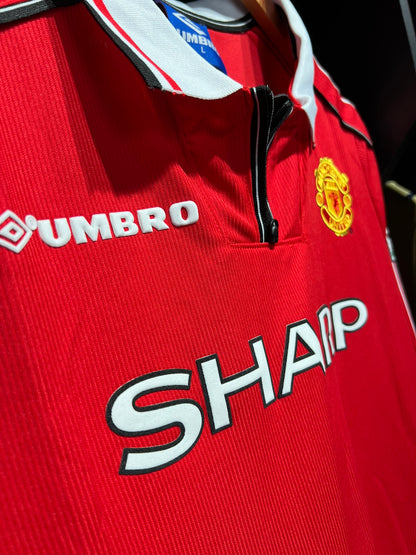 CAMISETA Machester United 98/99 - Manga Larga