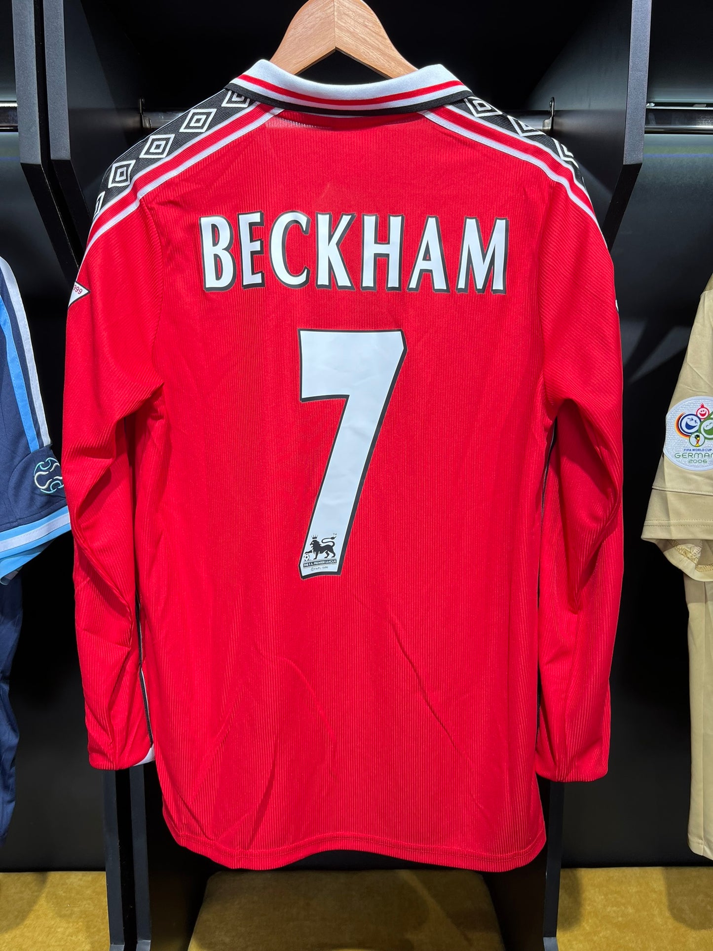 CAMISETA Machester United 98/99 - Manga Larga