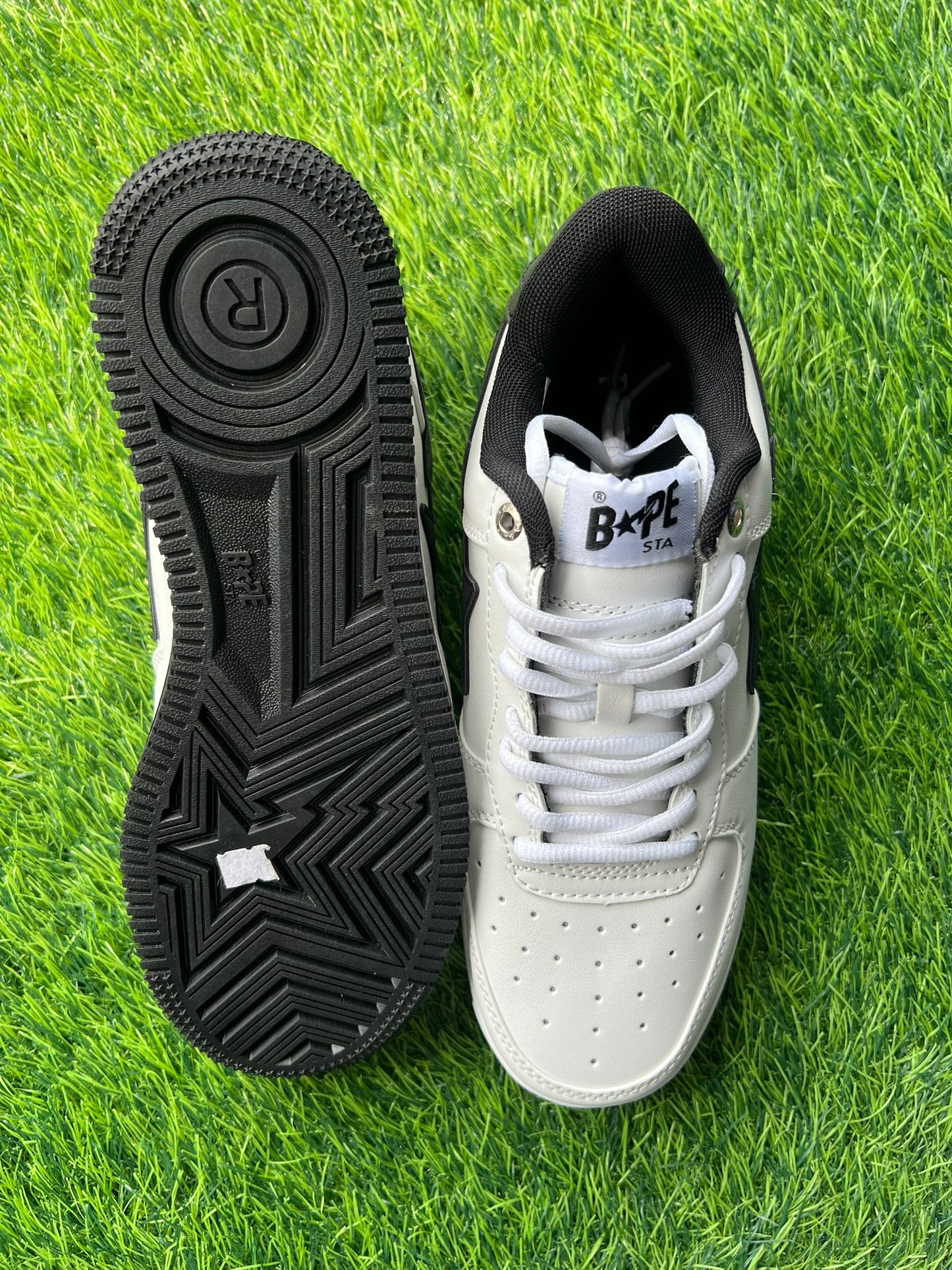 Bapesta "White/Navy" - Oferta